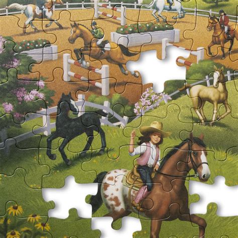 Np 100 Pc Jigsaw Puzzle Horse Adventure Best Of As Seen On Tv