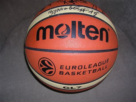 Kosarkaska Lopta Euroleague Sezona 200607 Sa Potpisima 58476051