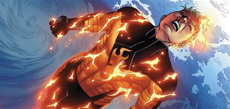 Human Torch Johnny Storm In Comics Profile Marvel