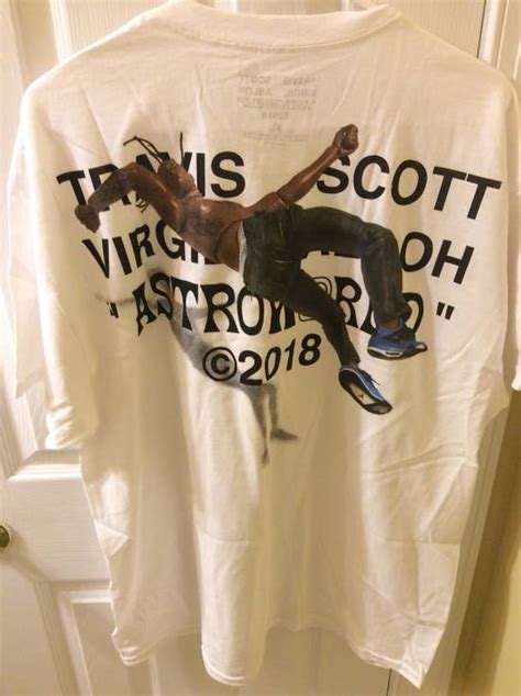 Travis Scott Travis Scott X Off White Astroworld Shirt Grailed