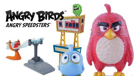 Tv And Movie Character Toys Angry Birds Sling And Smash Track Set With