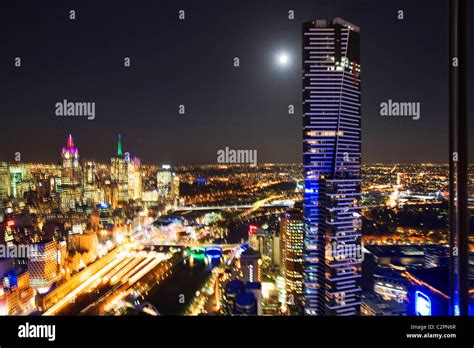 Eureka Tower Melbourne Australia Stock Photo Alamy