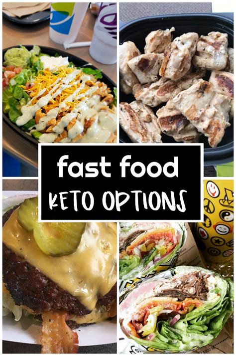 Just stick with the grilled and seared proteins, including salmon, sea bass, steak, shrimp, trout, and so many more. Keto Diet Fast Food Options - Crafty Morning