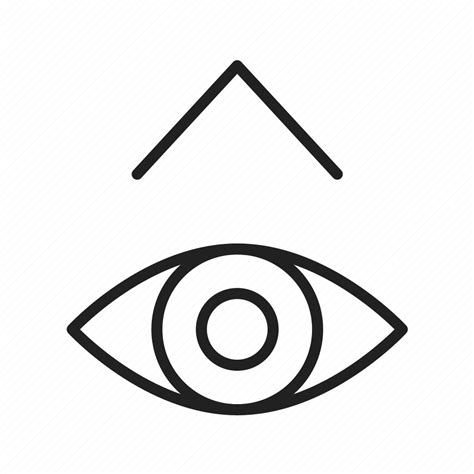 Look Up Eye See View Icon Download On Iconfinder
