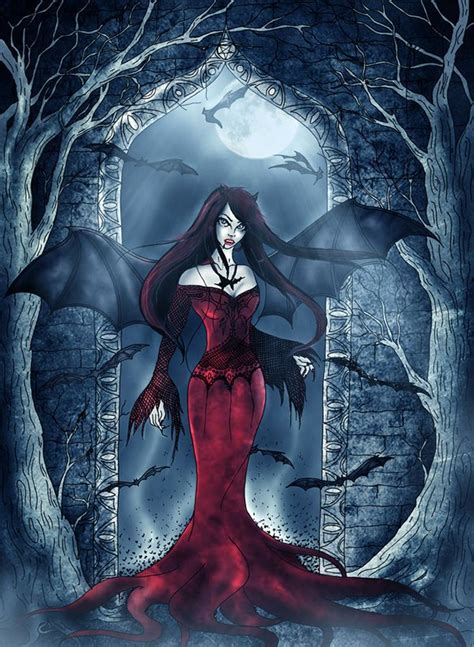 more fantasy based vampire idea bat wings design female vampire vampire love vampire art