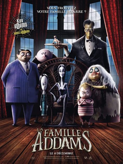 La Famille Addams revient en dessin animé film Cinéma Filmes familiares Família