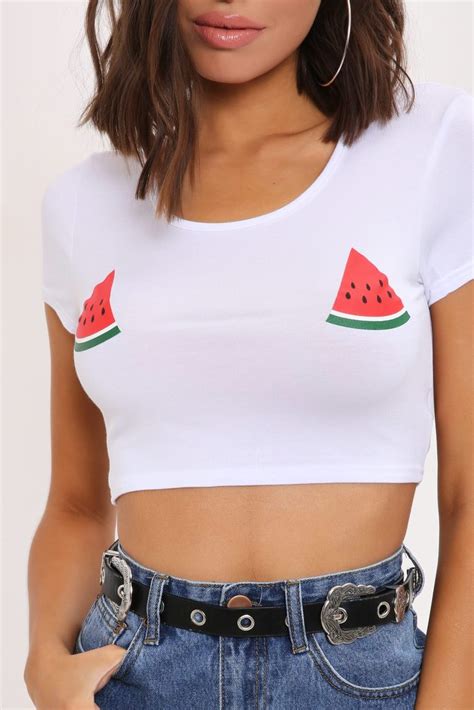 Bkld New 2018 Summer Harajuku Crop Top White T Shirt Women Graphic Tees