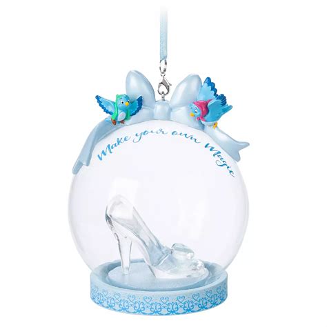 Cinderella Glass Slipper Globe Ornament 2999 Cinderella Glass Slipper Globe Ornament Glass