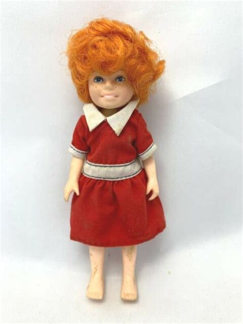 Vintage 1982 Knickerbocker Annie Doll 6 In Ebay
