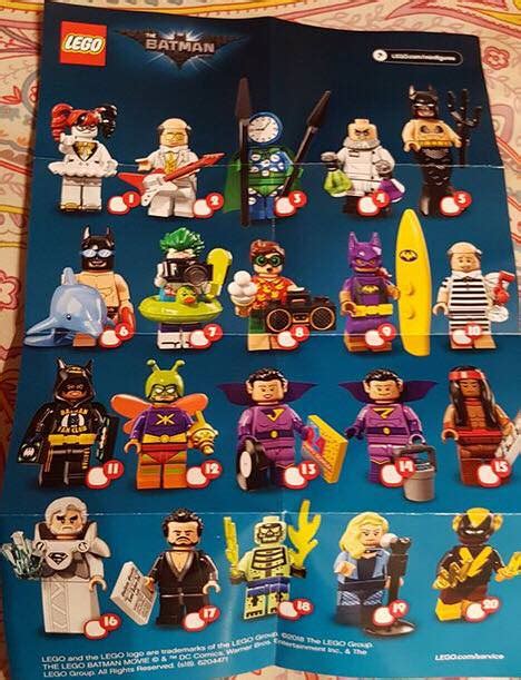 The Lego Batman Movie Collectible Minifigures Series Revealed Fbtb