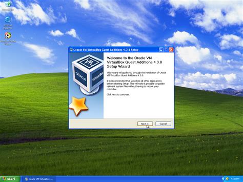 Intel 2.8 ghz core i5 ram: Install Guest Additions in Windows XP