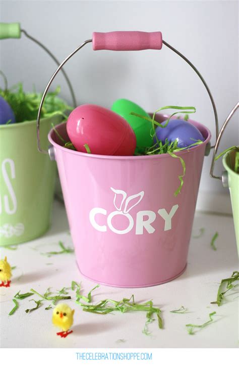 Personalized Easter Egg Pails In Just 10 Minutes Kim Byers