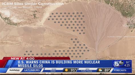 Us Warns China Is Building More Nuclear Missile Silos Youtube