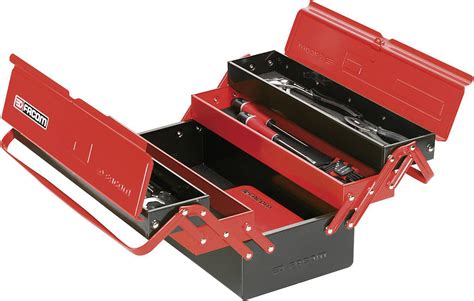 Facom Bt11gpb Tool Box Empty Steel Red Black