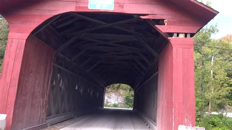 Arlington Green Covered Bridge In Vermont Youtube