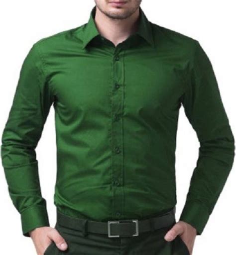 Jimmy Jackson Long Sleeve Formal Green Shirt For Men At Rs 400 In Agra