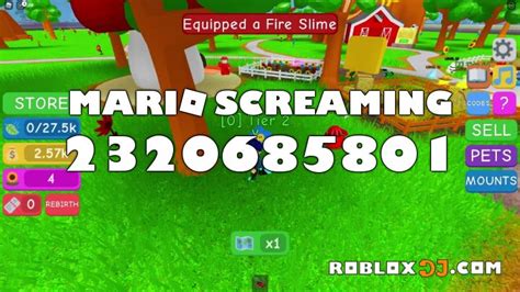 To calculate id, the smaller the id number, the longer the item or user has been on roblox. MARIO SCREAMING Roblox ID - Roblox Music Codes