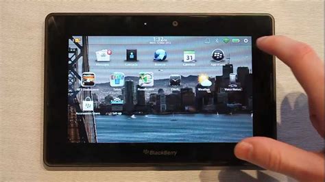 blackberry playbook os 2 0 tour and review youtube
