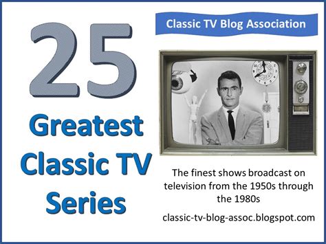 Classic Film And Tv Café 25 Greatest Classic Tv Series