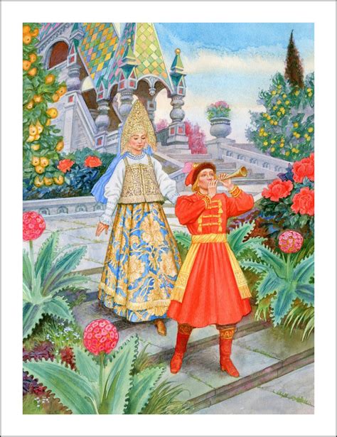 Russian Fairy Tales Illustrator Victor Britvin Book Graphics