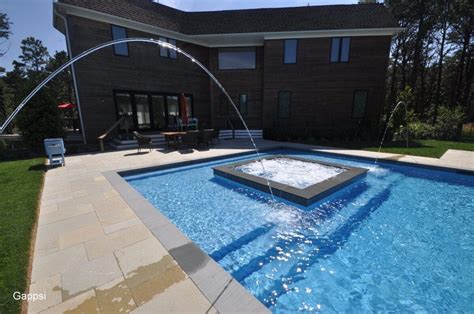 Gunite Pool And Backyard Design Southampton Ny Gappsi