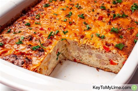 Easy Bisquick Breakfast Casserole With Hash Browns And Sausage Key To
