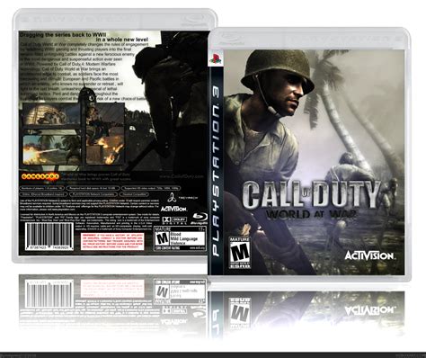 Viewing Full Size Call Of Duty World At War Box Cover