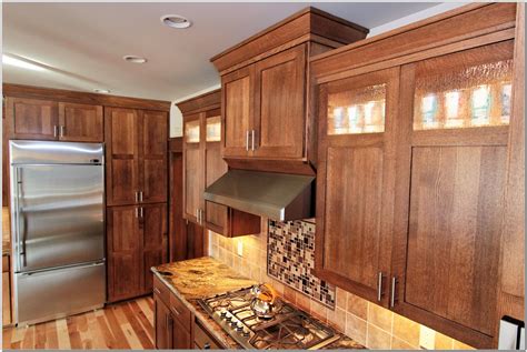 Amish Quarter Sawn Oak Kitchen Cabinets Oak Kitchen Staggered