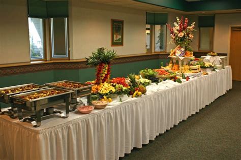 All outdoor catered events will be assessed a $6 per person set up fee. Pin by Jenny Photographs on Buffets | Buffet table decor ...
