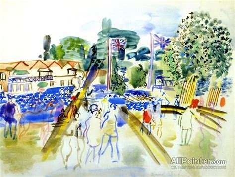 Raoul Dufy The Regatta At Henlry Oil Painting Reproductions For Sale
