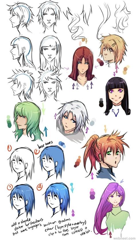 How To Draw Anime Tutorial With Beautiful Anime Character Drawings Anime Character Drawing