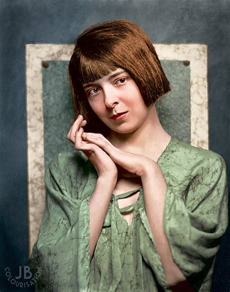 Colleen Moore Silent Film Actress Posing For Publicity Picture Circa