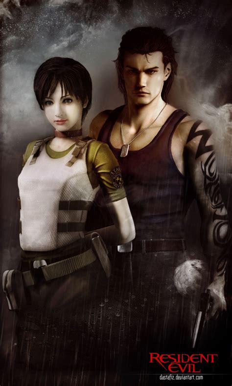 Done By Dastafiz On Deviantart Rebecca Chambers And Billy Coen