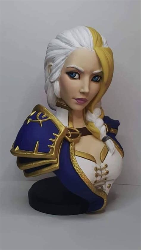 Jaina Proudmoore 17cm Resin Figurine World Of Warcraft Etsy