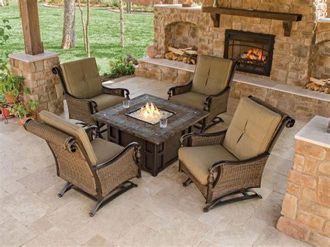 Maybe you would like to learn more about one of these? Barcelona 5 Pc. Aluminum & Woven Resin Wicker Fire Pit ...