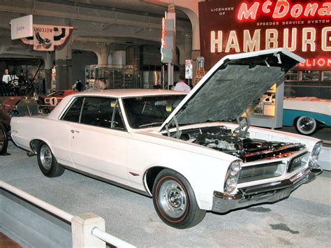 1965 Pontiac Gto Hardtop White Fvr H Ford Museum N Transport