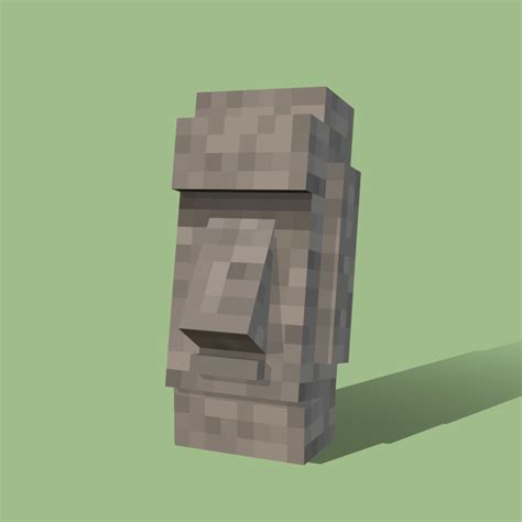 Minecraft Moai 🗿 By M I T T S On Newgrounds