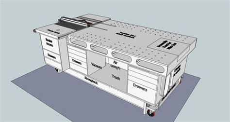 Pdf kreg workbench plans pdf plans free new! Ultimate Mobile Woodworking Bench (UMWB) #1: Design - by ...