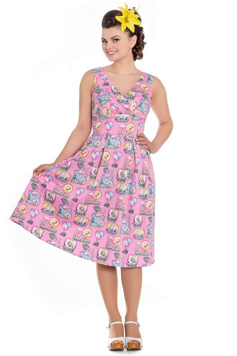 Hell Bunny Maxine Retro Vintage Rockabilly Pinup Swing Dress 2XL 4XL EBay