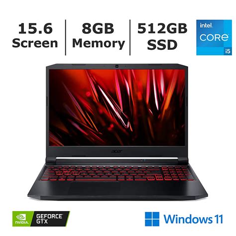 Acer Nitro An515 57 59ey Gaming Laptop Intel Core I5 11400h Processor