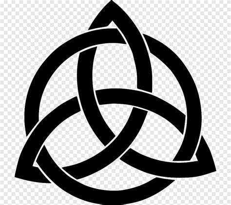 Celtic Knot Triquetra Symbol Celts Symbol Triquetra Sticker Png Pngegg