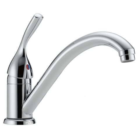 We have many single hole faucets. Single Handle Kitchen Faucet 101-DST | Delta Faucet