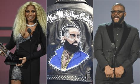 Bet Awards Honor Mary J Blige Nipsey Hussle Tyler Perry Afro