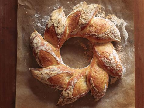 Punch down (do not knead). Holiday Bread Wreath Recipe | Food Network Kitchen | Food Network