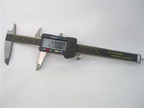 Digital Caliper 8 Inch Stainless Steel Measures Inchmm W Case And