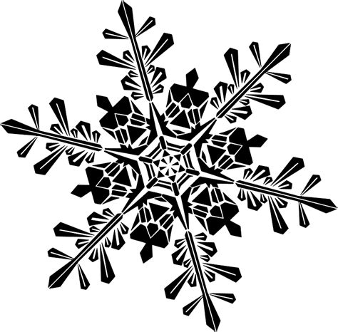Snowflake Silhouette Collection Of Snowflake Silhouette Cliparts 51