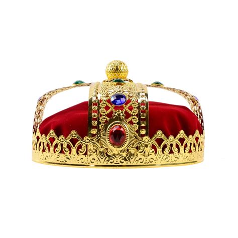 Mens Deluxe Medieval King Crown Treasuregurus