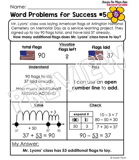 Modeling HOW to solve word problems is a must-do in EVERY primary classroom! | Word problems ...