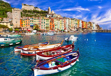 These fishing villages harken back to a simpler time and gave visitors a chance to explore their. Famous Cinque Terre In Italy Beautiful Portovenere Fishing ...