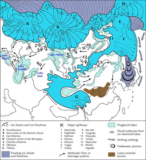Last Glacial Maximum Ice Age Map North America